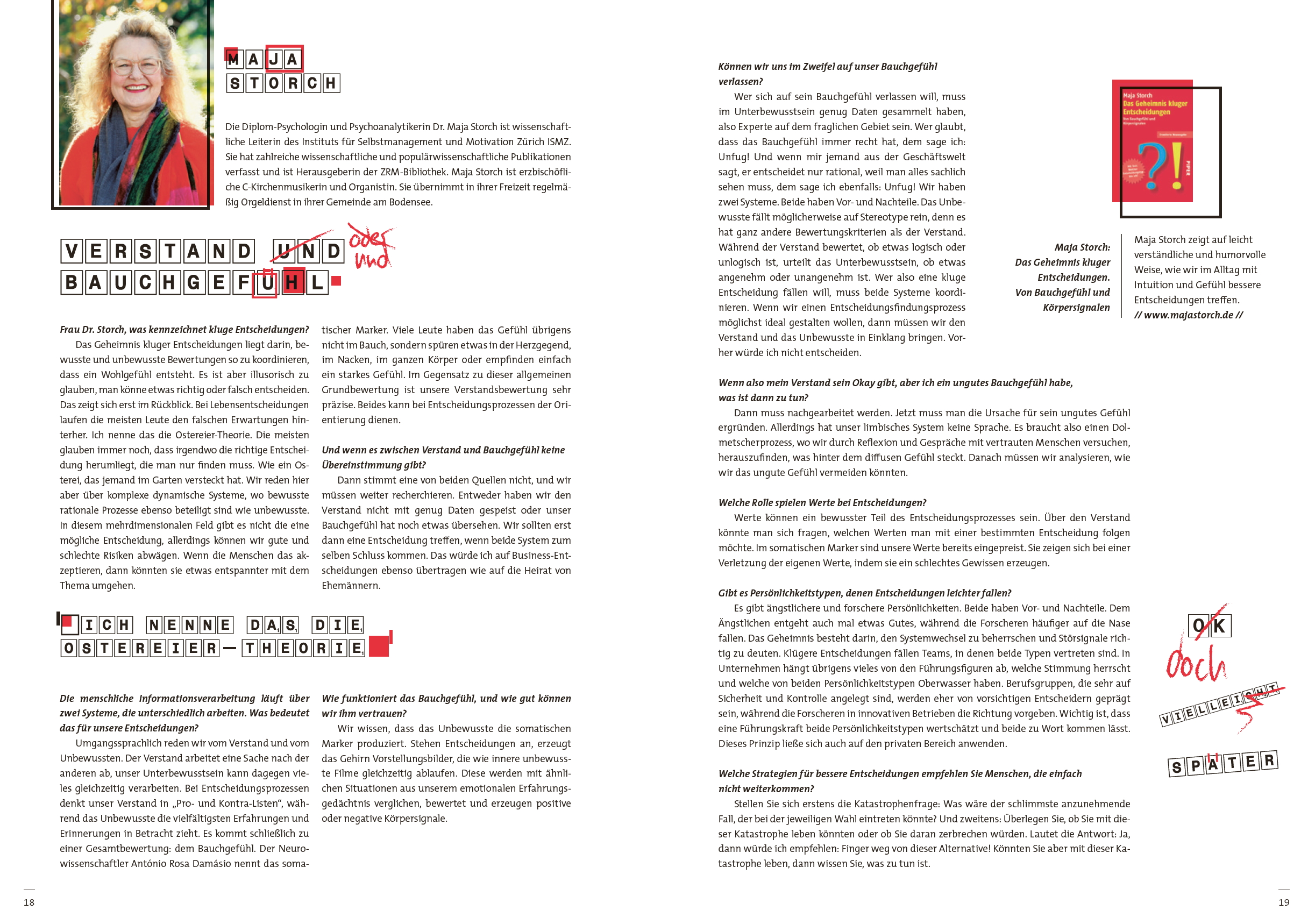 interview maja storch kundenmagazin weltraum