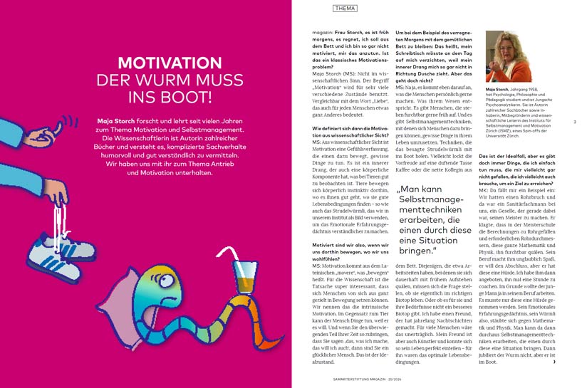 motivation-der-wurm-muss-ins-boot